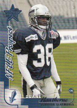 2000 Leaf Rookies & Stars #272 Duane Hawthorne Front