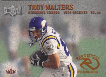 2000 Metal #265 Troy Walters Front