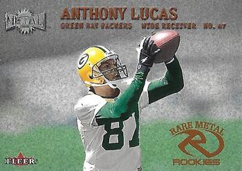 2000 Metal #269 Anthony Lucas Front