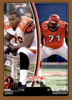 2007 Topps Total - 1st Edition Copper #111 Levi Jones / Willie Anderson Front