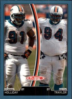 2007 Topps Total - Blue #312 Vonnie Holliday / Keith Traylor Front