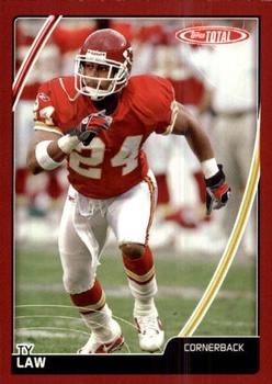 2007 Topps Total - Red #51 Ty Law Front