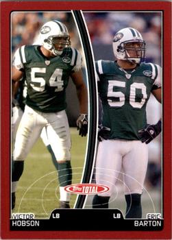 2007 Topps Total - Red #411 Victor Hobson / Eric Barton Front