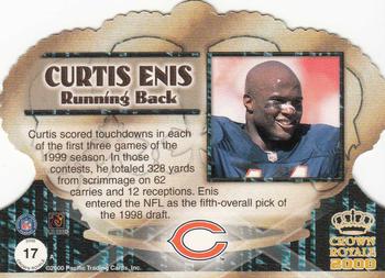 2000 Pacific Crown Royale #17 Curtis Enis Back