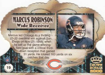 2000 Pacific Crown Royale #19 Marcus Robinson Back