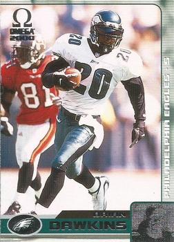 2000 Pacific Omega #102 Brian Dawkins Front