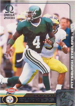 2000 Pacific Omega #206 Plaxico Burress Front