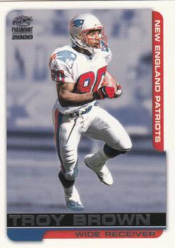 2000 Pacific Paramount #139 Troy Brown Front