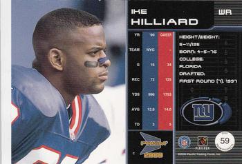 2000 Pacific Prism Prospects #59 Ike Hilliard Back