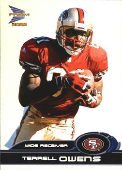 2000 Pacific Prism Prospects #83 Terrell Owens Front