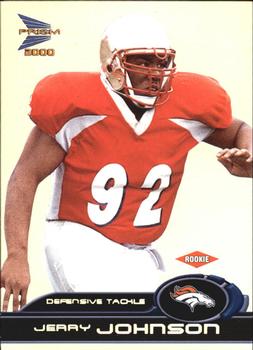 2000 Pacific Prism Prospects #136 Jerry Johnson Front
