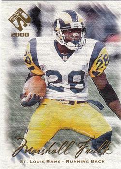 2000 Pacific Private Stock #78 Marshall Faulk Front
