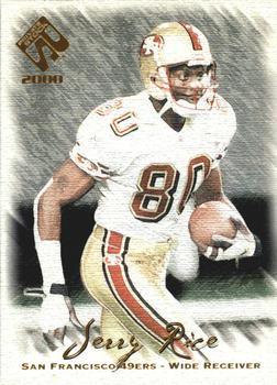 2000 Pacific Private Stock #86 Jerry Rice Front