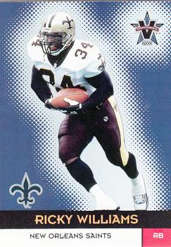 2000 Pacific Vanguard #100 Ricky Williams Front