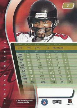 2000 Playoff Absolute #7 Terance Mathis Back