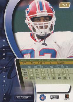 2000 Playoff Absolute #18 Antowain Smith Back