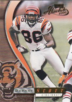 2000 Playoff Absolute #33 Darnay Scott Front