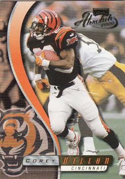 2000 Playoff Absolute #35 Corey Dillon Front