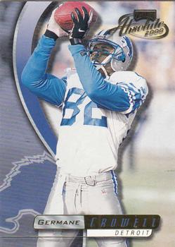 2000 Playoff Absolute #59 Germane Crowell Front