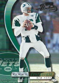 2000 Playoff Absolute #100 Vinny Testaverde Front