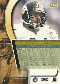 2000 Playoff Absolute #110 Jerome Bettis Back