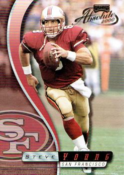 2000 Playoff Absolute #120 Steve Young Front
