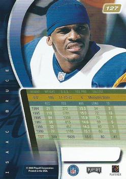 2000 Playoff Absolute #127 Isaac Bruce Back