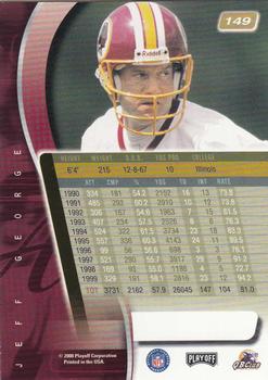 2000 Playoff Absolute #149 Jeff George Back
