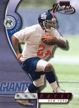 2000 Playoff Absolute #165 Ron Dayne Front