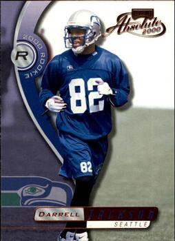 2000 Playoff Absolute #173 Darrell Jackson Front