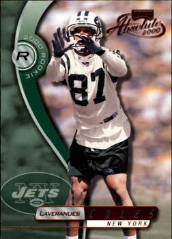 2000 Playoff Absolute #179 Laveranues Coles Front
