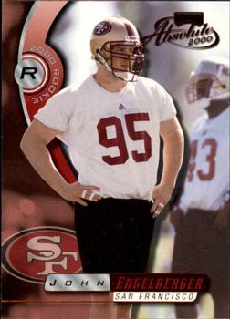 2000 Playoff Absolute #218 John Engelberger Front