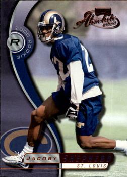 2000 Playoff Absolute #225 Jacoby Shepherd Front