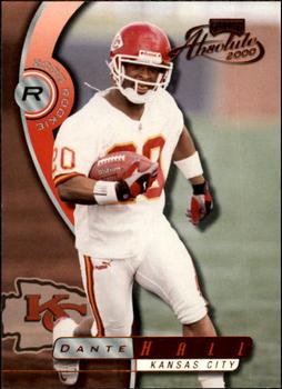 2000 Playoff Absolute #233 Dante Hall Front