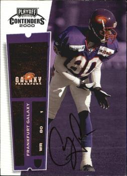 2000 Playoff Contenders #189 Corey Thomas Front