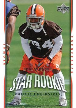 2007 Upper Deck - Rookie Exclusives Star Rookies #222 Eric Wright Front