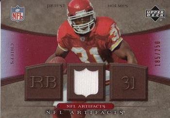 2007 Upper Deck Artifacts - NFL Artifacts Red #NFL-PH Priest Holmes Front