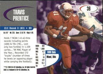 2000 SAGE #36 Travis Prentice Back