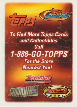 2000 Topps #NNO Home Team Advantage Front