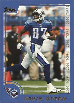 2000 Topps #217 Kevin Dyson Front