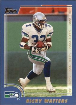 2000 Topps #32 Ricky Watters Front