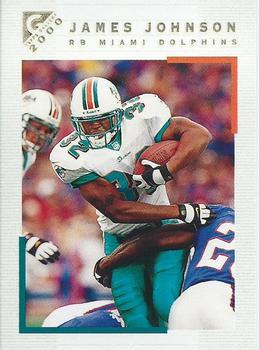 2000 Topps Gallery #4 James Johnson Front