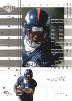2000 UD Graded #123 Muneer Moore Front