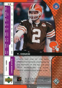 2000 UD Ionix #12 Tim Couch Back