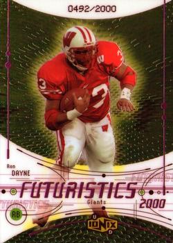 2000 UD Ionix #85 Ron Dayne Front