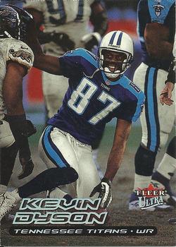2000 Ultra #186 Kevin Dyson Front