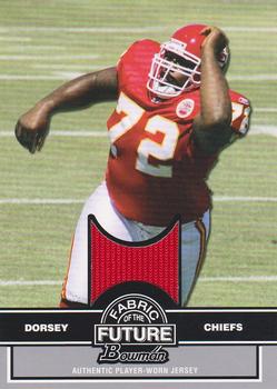 2008 Bowman - Fabric of the Future #FF-GD Glenn Dorsey Front