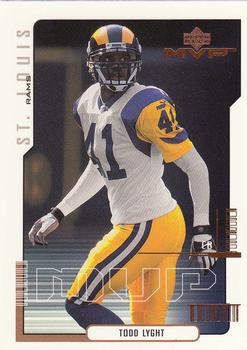 2000 Upper Deck MVP #144 Todd Lyght Front