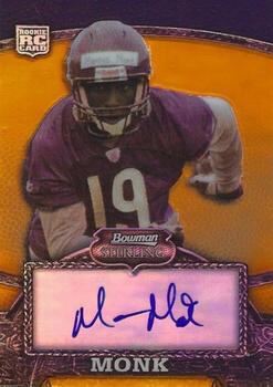 2008 Bowman Sterling - Gold Rookie Autographs #138 Marcus Monk Front