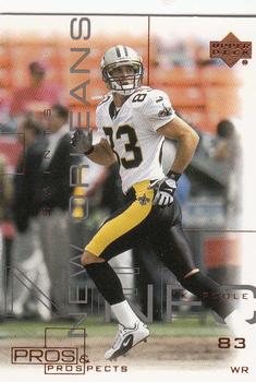 2000 Upper Deck Pros & Prospects #52 Keith Poole Front